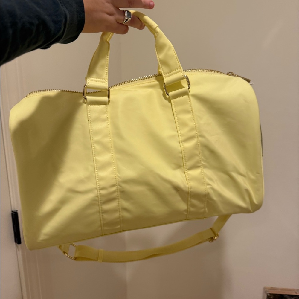 New with tag Stoney clover lane small Yellow Duffel Bag